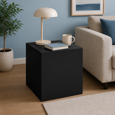 EMBER & OAK Cube Side - Crna